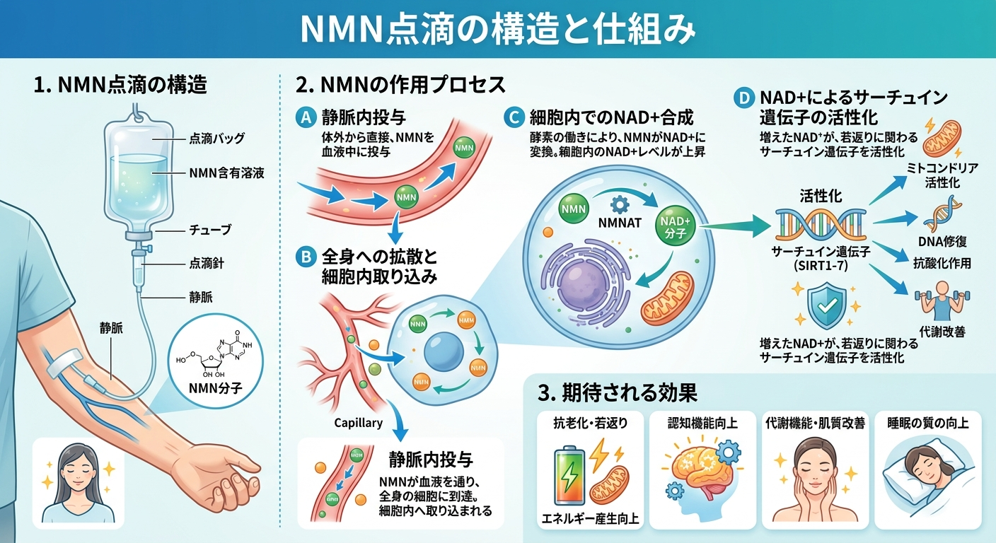 NMN点滴 ― 美容皮膚科ティファクリニック 横浜院