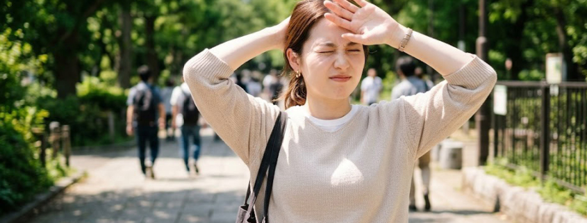 日光と紫外線はお肌の大敵