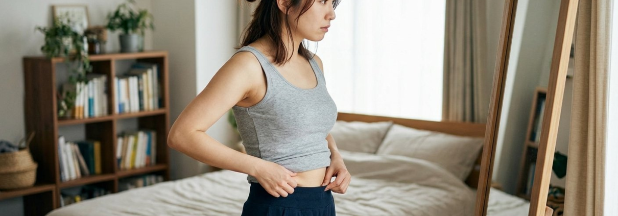 お腹の脂肪が気になる