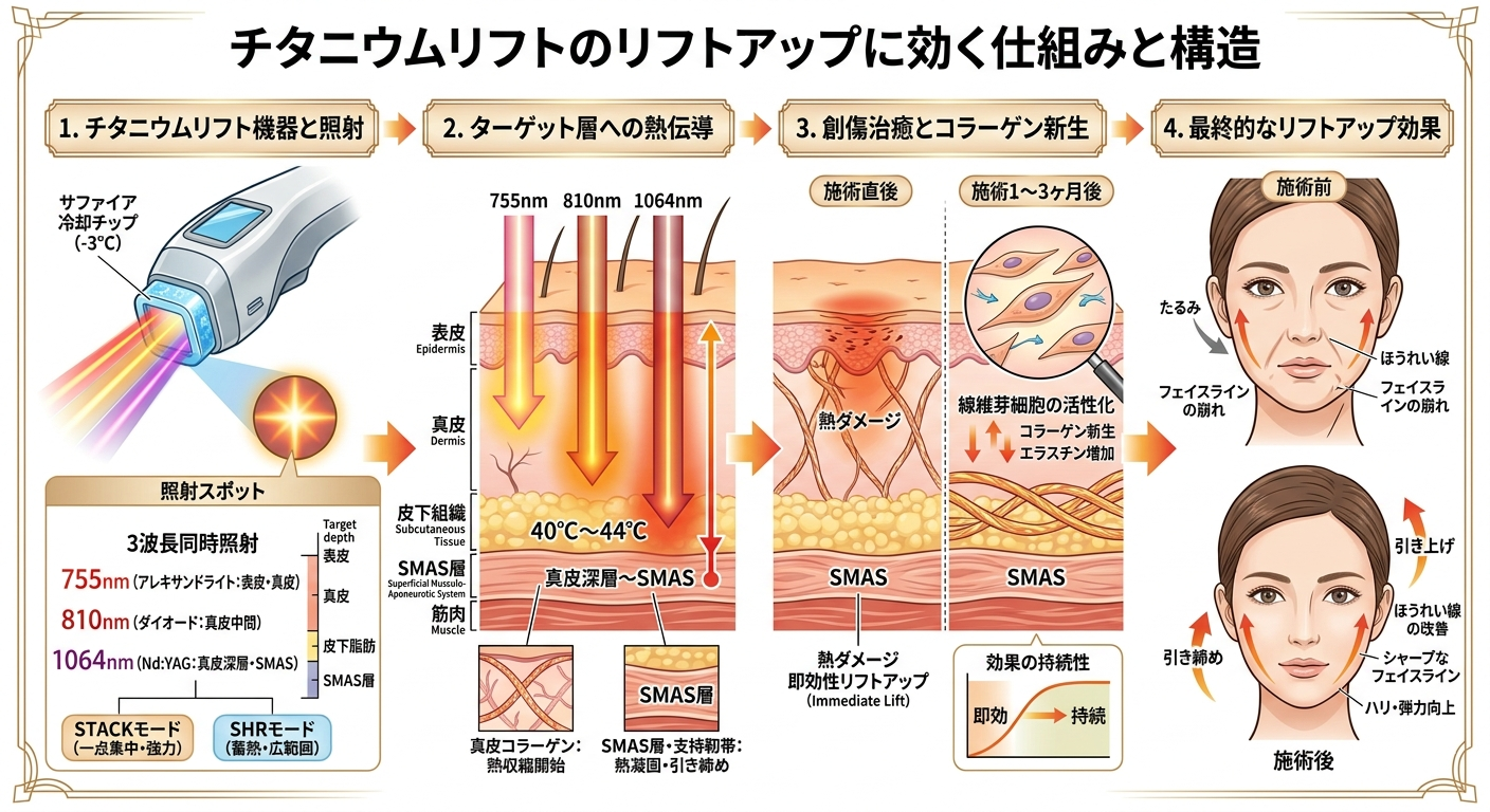 チタニウムリフト（ソプラノリフティング） ― 美容皮膚科ティファクリニック 横浜院