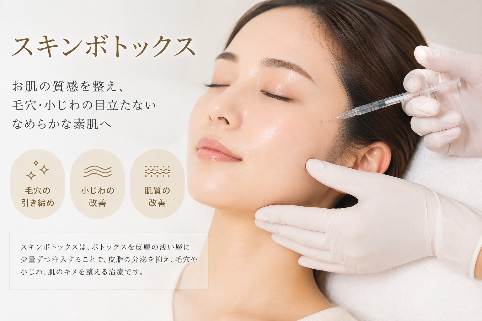 スキンボトックスを横浜で受けるなら | 美容皮膚科ティファクリニック